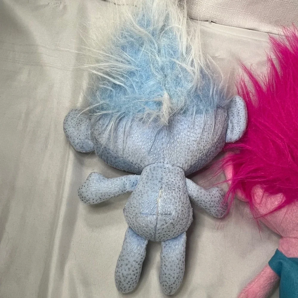 DreamWorks Singing Trolls Plush Lot of 4 Poppy Biggie Guy Diamond Cooper Hasbro